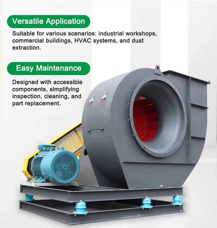 Industrial Centrifugal Boiler Fan